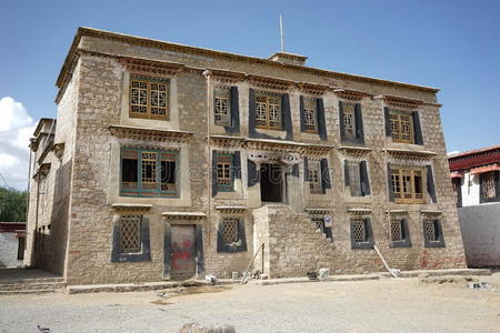 徒步旅行 寺庙 风景 西藏 山南 桑耶寺 瓷器 领域 建筑