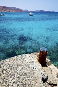 自然 西班牙 欠费 储备 海滩 盘子 兰扎罗特 金属 码头