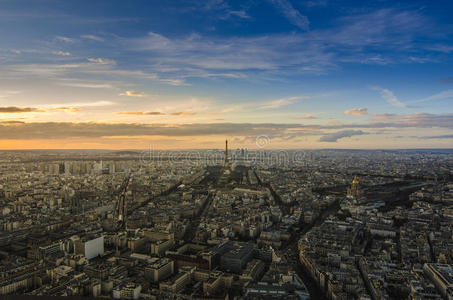 天空 美丽的 标志性的 颜色 旅行 日落 全景图 城市景观