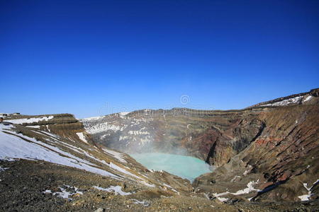 火山口，阿索山火山的一部分