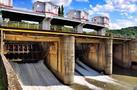 工程 陆块 建设 级联 排水 建筑 放电 急流 大门 能量