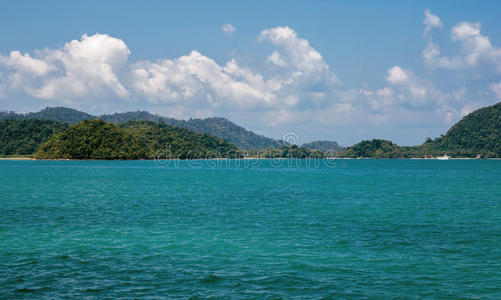 旅游业 旅行 假日 海岸 自然 天堂 地平线 风景 海景