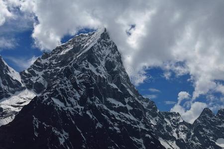 目的地 昆布 喜马拉雅山 喜马拉雅山脉 尼泊尔 登山 封顶