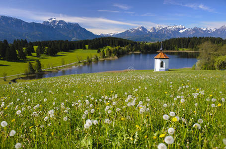 巴伐利亚全景景观