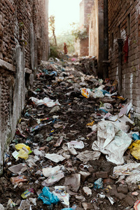 废料场 厌恶 生态学 房子 污垢 丑陋 村庄 环境 垃圾