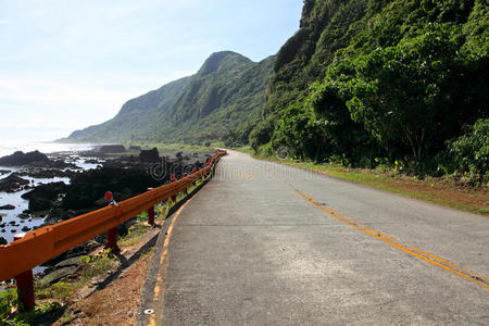 海岸线，绿岛，台湾