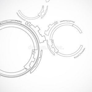 灰色技术背景设计。