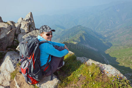 闲暇 公园 冒险 岩石 旅行 自由 高的 自然 喜马拉雅山脉