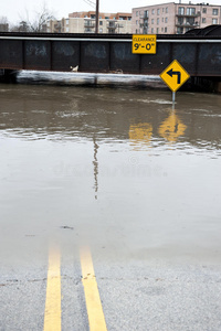 水淹路面