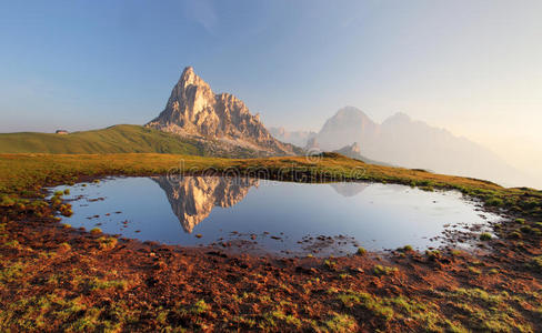 意大利语 自然 天空 风景 阿尔卑斯山 草地 吉奥 白云石