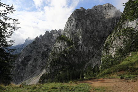 文化 落下 目的地 全景 阿尔卑斯山 风景 颜色 奥地利