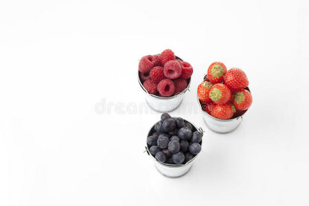 在室内 食物 蓝莓 草莓 水桶 水果 覆盆子 浆果 射击