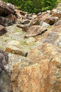 花岗岩岩层