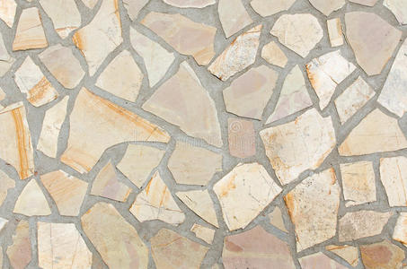 闲逛 岩石 指出 材料 灰浆 固体 铺路 复古的 纹理 地板