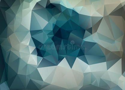 三角形多边形壁纸的抽象矢量背景。 Web d