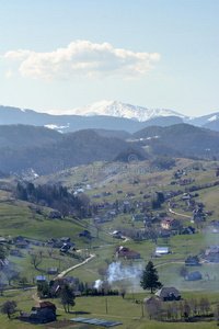 乡村山地景观