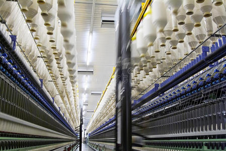 纺织品工厂图片