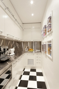 建筑学 房地产 国际象棋 新的 奢侈 活的 厨房 房子 设计师