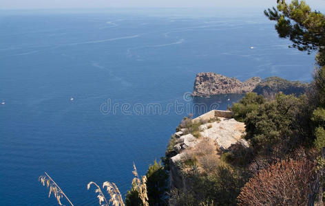 岛屿 马洛卡 海景 夏天 海洋 西班牙语 形式 阳光 西班牙