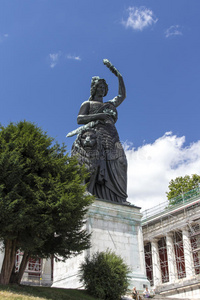 巴伐利亚雕像在希腊慕尼黑，2015年