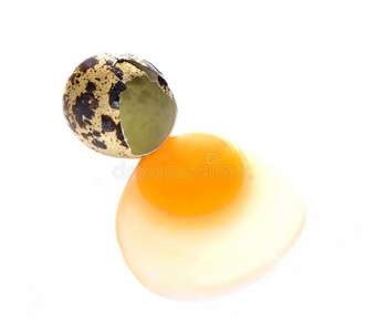 蛋白质 食物 鹌鹑 破裂 蛋壳 鸡蛋 自然 早餐 蛋黄 饮食