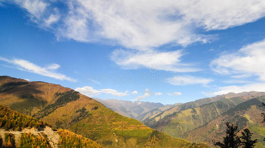 石灰石 中国人 九寨沟 落下 风景 亚洲 天堂 公园 自然