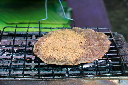 市场 烹饪 甜点 甜食 美好的 漂亮的 甜的 煎饼 脆的