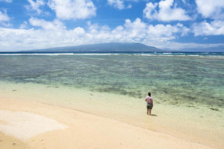 女人 自然 风景 冲浪 海滩 海岸 海洋 旅行 莫洛凯 天堂