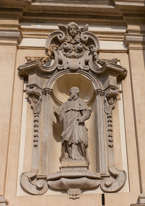 查尔斯博罗梅奥雕像在米兰，意大利