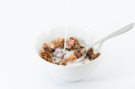 维生素 玉米片 乳制品 饮食 营养 牛奶 巧克力 甜的 早餐