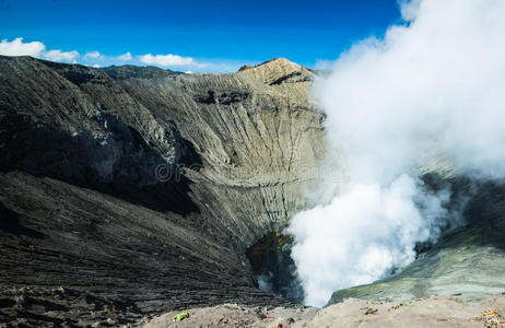 印度尼西亚布罗莫火山口