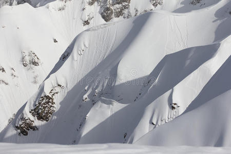 雪山坡