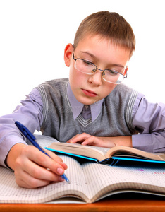 面对 教育 小孩 教室 书呆子 童年 考试 学习 铅笔 作业