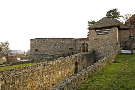 要塞 建筑学 古老的 城市 地标 建筑 城堡 小山 外观