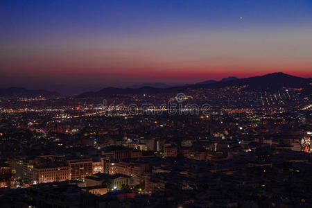 希腊雅典之夜