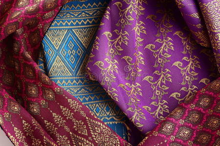 古董亚洲纺织品