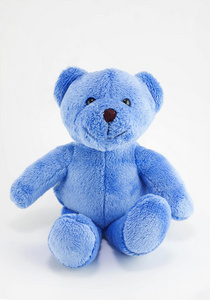 蓝色泰迪熊