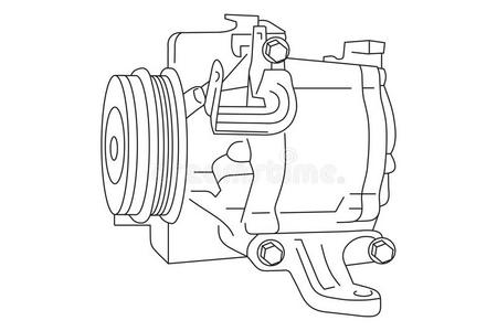 空调压缩机图片