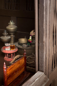 厨房用具 古老的 茶壶 家庭 厨房 物体 复古的 古董 器具