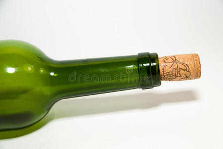 拥塞 小瓶 玻璃 葡萄酒 瓶子 塞子 插头 葡萄 大小 杯子