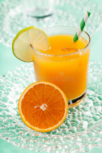 加冰橙汁
