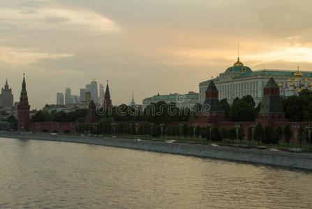 莫斯科的城市景观