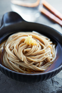 旅行 大豆 日本人 饮食 面条 日本 文化 荞麦 生姜 特写镜头