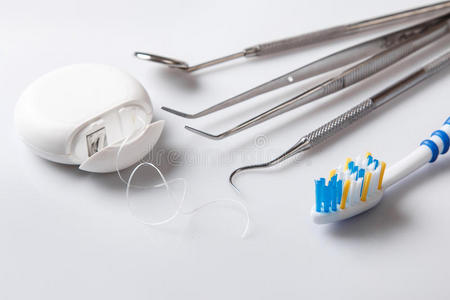 牙科护理的不同工具