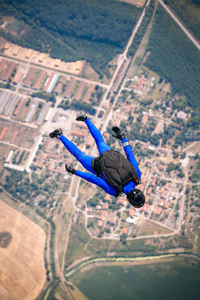 活动 高的 连身裤 空气 自由的 虚拟企业 肾上腺素 跳伞运动员