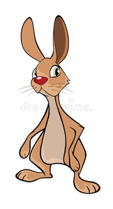 卡通 毛皮 头发 漫画 毛茸茸的 野兔 复活节 字符 宠物