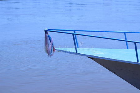 栏杆 停靠 运输 泰国 浮动 自然 天空 空的 港口 木板