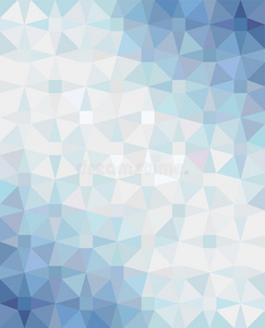 具有蓝-白-蓝梯度的抽象几何背景. 矢量插图.照片