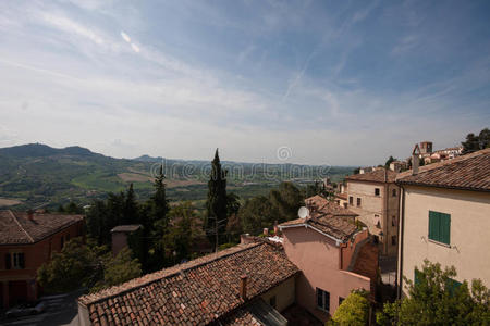 外观 山谷 全景图 城市 旅游业 屋顶 里米尼 财产 自然