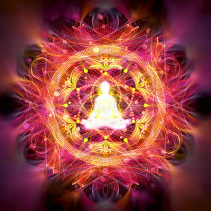 音疗师音叉神圣梵语符号om皇冠脉轮水上圣莲瑜伽莲花式.